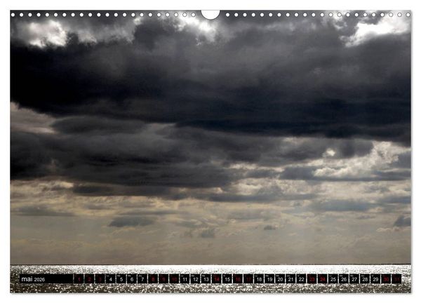 Produktbild: Un oc&eacute;an de lumi&egrave;re (Calendrier mural 2026 DIN A3 vertical), CALVENDO calendrier mensuel