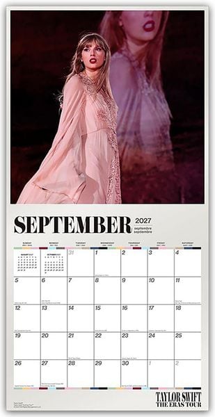 Produktbild: Taylor Swift 2027 &ndash; Offizieller Wandkalender