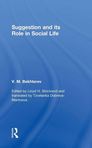 Produktbild: Suggestion and its Role in Social Life