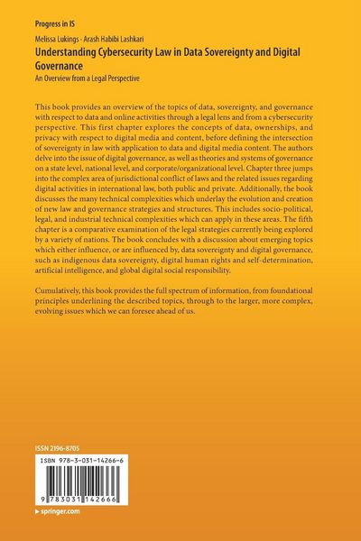 Produktbild: Understanding Cybersecurity Law in Data Sovereignty and Digital Governance