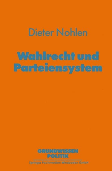 Produktbild: Wahlrecht und Parteiensystem