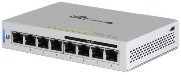 Ubiquiti Networks US-8-60W Netzwerk Switch 8 Port PoE-Funktion