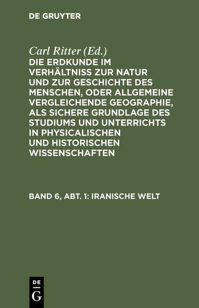 Produktbild: Iranische Welt
