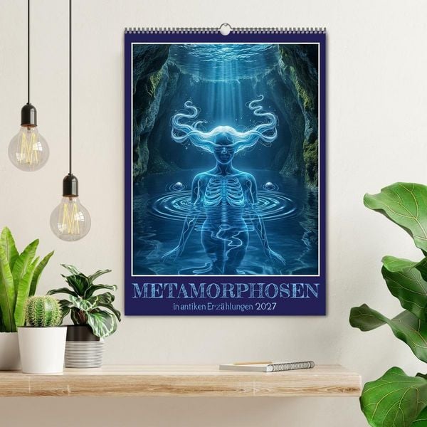 Produktbild: Metamorphosen in antiken Erz&auml;hlungen (Wandkalender 2027 DIN A2 hoch), CALVENDO Monatskalender