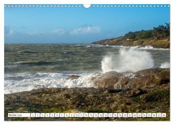 Produktbild: Morbihan, Sud Bretagne (Calendrier mural 2026 DIN A3 vertical), CALVENDO calendrier mensuel