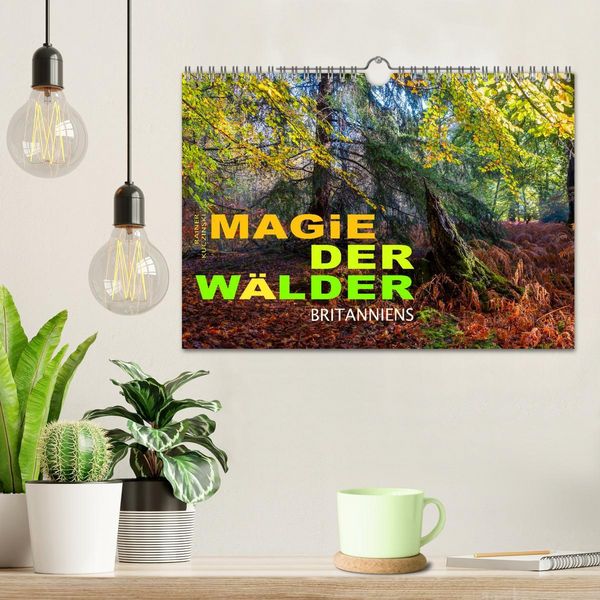 Produktbild: Magie der W&auml;lder Britanniens (Wandkalender 2026 DIN A4 quer), CALVENDO Monatskalender