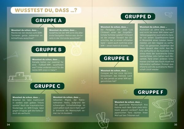 Produktbild: WM-Fieber 2026 &ndash; Das gro&szlig;e Mitmachbuch