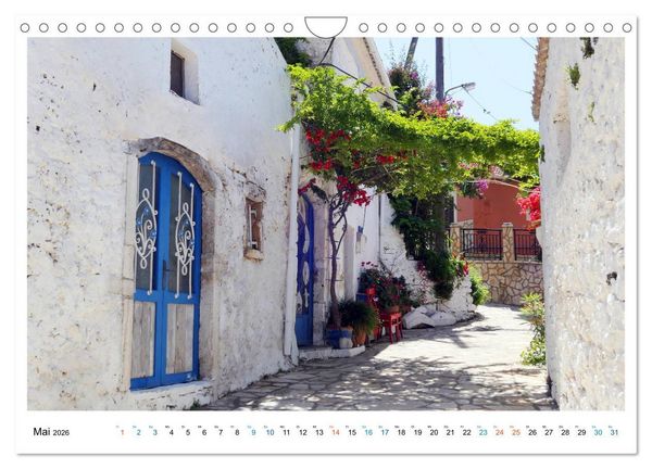 Produktbild: Korfu - Perle an der Adria. Natur, Kultur und Canal D'Amour (Wandkalender 2026 DIN A4 quer), CALVENDO Monatskalender