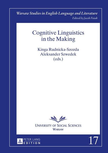 Produktbild: Cognitive Linguistics in the Making