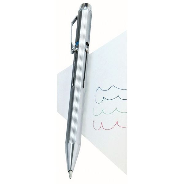 Produktbild: WEDO&reg; Vierfarbenkugelschreiber, chrom