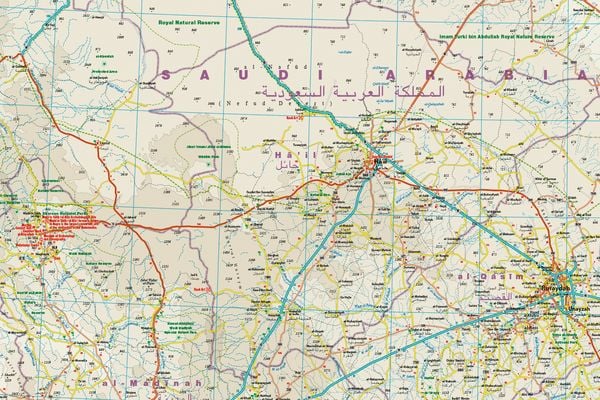 Produktbild: Reise Know-How Landkarte Saudi-Arabien / Saudi Arabia (1:1.800.000)