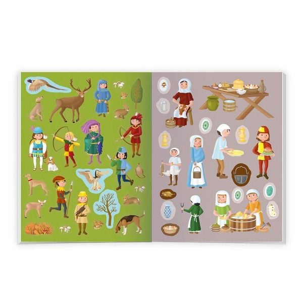Produktbild: TR&Ouml;TSCH - Stickerbuch Mein gro&szlig;es Stickerbuch Ritter und Burgen