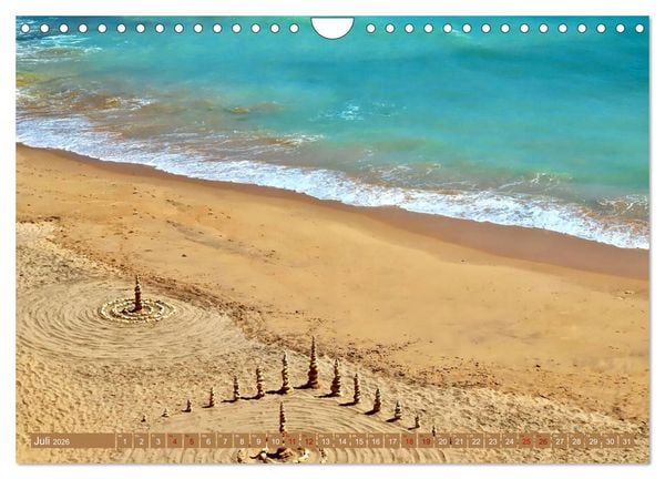 Produktbild: Balance des Steins (Wandkalender 2026 DIN A4 quer), CALVENDO Monatskalender