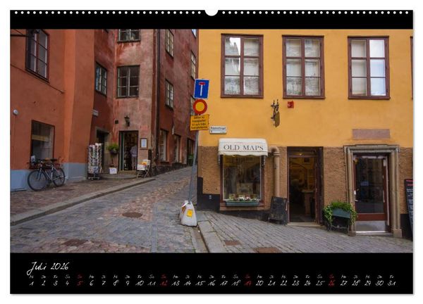 Produktbild: Stockholm und seine Sch&auml;ren (Wandkalender 2026 DIN A2 quer), CALVENDO Monatskalender