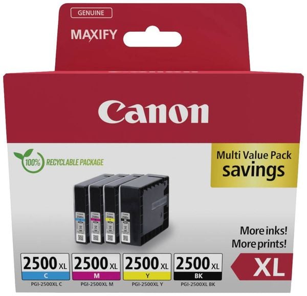Produktbild: CANON Tintenpatronen/Druckk&ouml;pfe f&uuml;r Inkjetdrucker/Multifunktionsger&auml;te