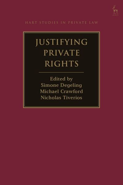 Produktbild: Justifying Private Rights