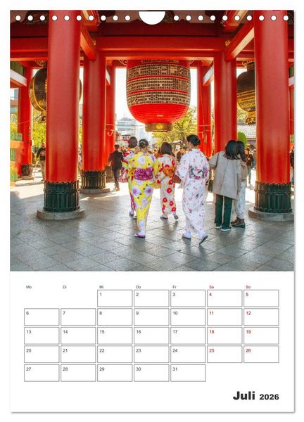 Produktbild: Schreine und Tempel - Heiligt&uuml;mern in Japan (Wandkalender 2026 DIN A4 hoch), CALVENDO Monatskalender