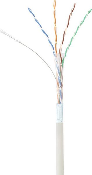 Produktbild: Renkforce RF-4724282 RJ45 Patchkabel CAT 5e F/UTP 15.00m Grau mit Rastnasenschutz 1St.
