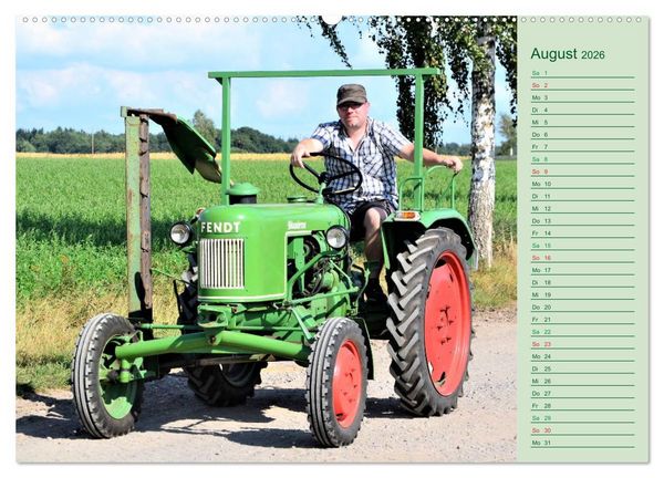 Produktbild: Oldtimer-Trecker on Tour (hochwertiger Premium Wandkalender 2026 DIN A2 quer), Kunstdruck in Hochglanz