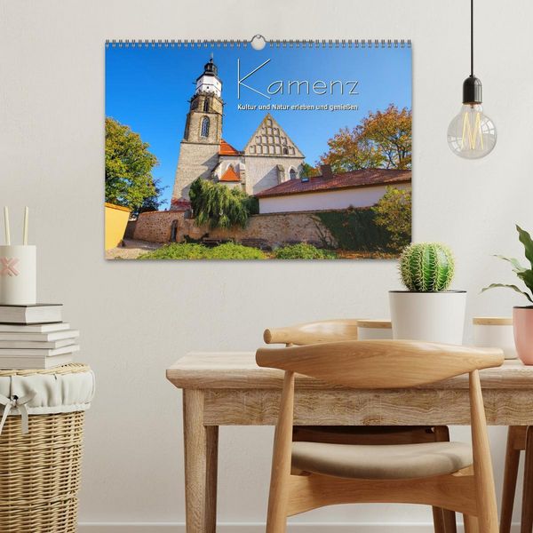 Produktbild: Kamenz - Kultur und Natur erleben und genie&szlig;en (Wandkalender 2026 DIN A3 quer), CALVENDO Monatskalender