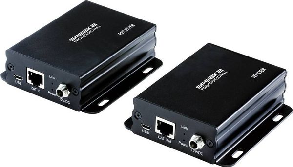 Produktbild: SpeaKa Professional HDMI&reg; Extender (Verl&auml;ngerung) &uuml;ber Netzwerkkabel RJ45 50m