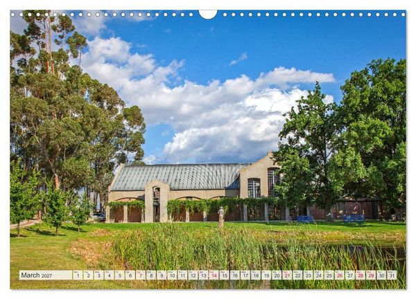 Produktbild: South African Wineries, wine architecture between tradition and modernity (Wall Calendar 2027 DIN A3 landscape), CALVENDO 12 Month Wall Calendar