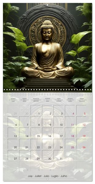 Produktbild: Zenitude every day (Wall Calendar 2026 12 &times; 12 Inch) CALVENDO 12 Month Wall Calendar