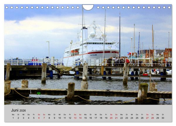 Produktbild: Travem&uuml;nde maritim (Wandkalender 2026 DIN A4 quer), CALVENDO Monatskalender