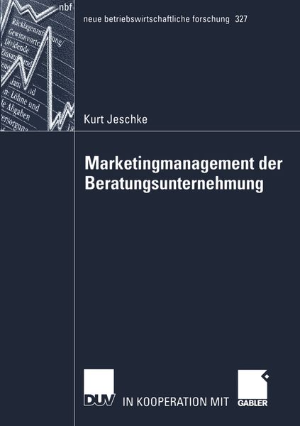 Produktbild: Marketingmanagement der Beratungsunternehmung