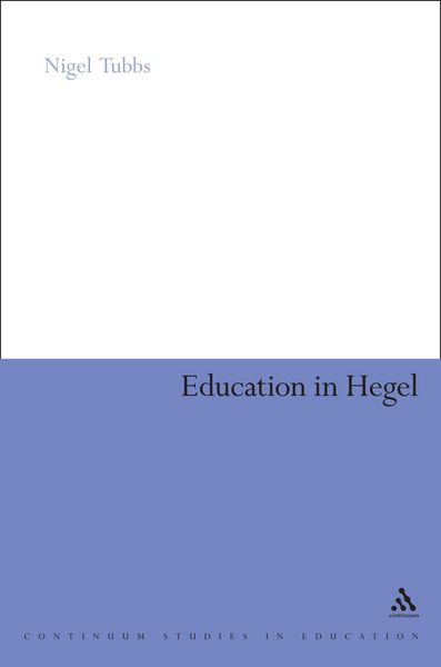 Produktbild: Education in Hegel