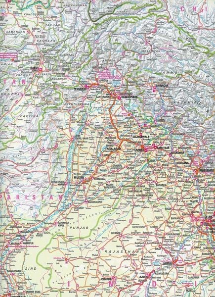 Produktbild: Nelles Map Landkarte India