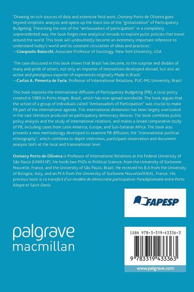 Produktbild: International Policy Diffusion and Participatory Budgeting