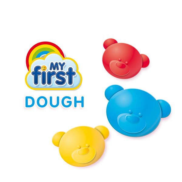 Produktbild: My first - Knete mit Werkzeug 3x90gr
