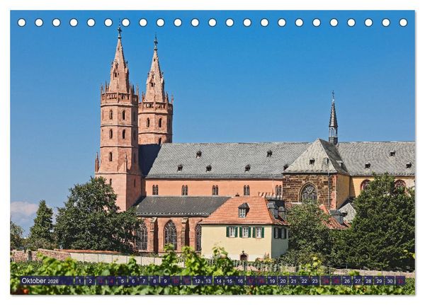 Produktbild: Worms - historisch und sagenhaft (Tischkalender 2026 DIN A5 quer), CALVENDO Monatskalender