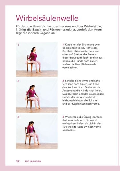 Yoga auf dem Stuhl für Senioren