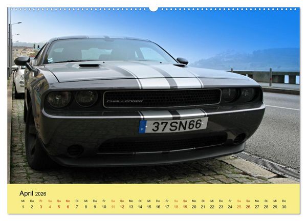 Produktbild: Supersportler mit viel PS (hochwertiger Premium Wandkalender 2026 DIN A2 quer), Kunstdruck in Hochglanz