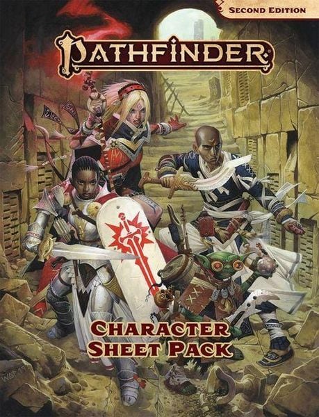 Produktbild: Pathfinder Character Sheet Pack (P2)