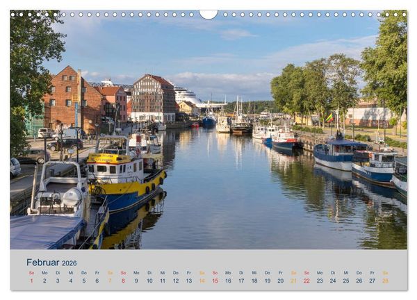 Produktbild: Charmante Baltische St&auml;dte entlang der Ostsee (Wandkalender 2026 DIN A3 quer), CALVENDO Monatskalender