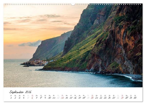 Produktbild: Madeira - ewiger Fr&uuml;hling (hochwertiger Premium Wandkalender 2026 DIN A2 quer), Kunstdruck in Hochglanz