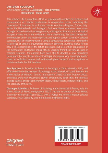 Produktbild: The Cultural Trauma of Decolonization