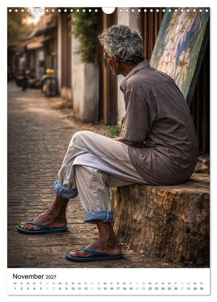 Produktbild: Erlebe Sri Lanka &ndash; Die Menschen hinter der Magie (Wandkalender 2027 DIN A3 hoch), CALVENDO Monatskalender