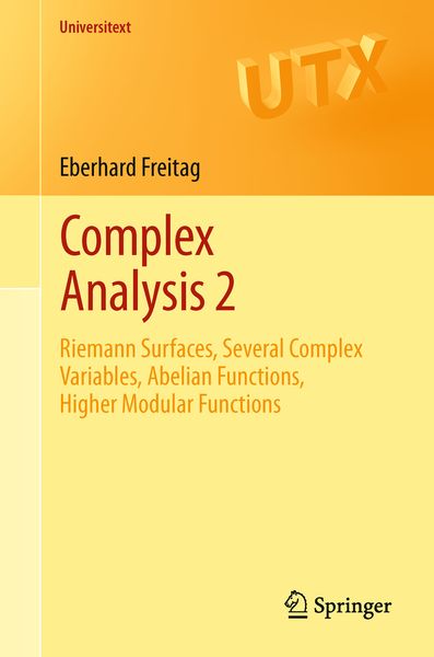 Produktbild: Complex Analysis 2