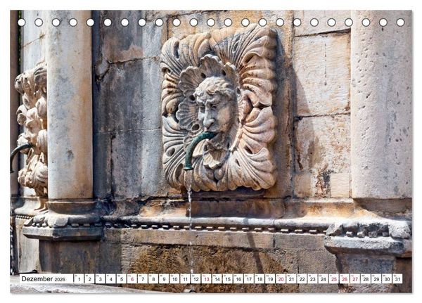 Produktbild: Adriaperle Dubrovnik (Tischkalender 2026 DIN A5 quer), CALVENDO Monatskalender