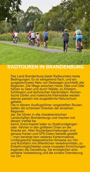 Produktbild: TRESCHER Reisef&uuml;hrer Radtouren in Brandenburg