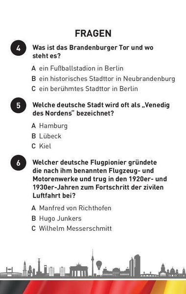 Produktbild: Deutschland-Quiz I ab 10 Jahren