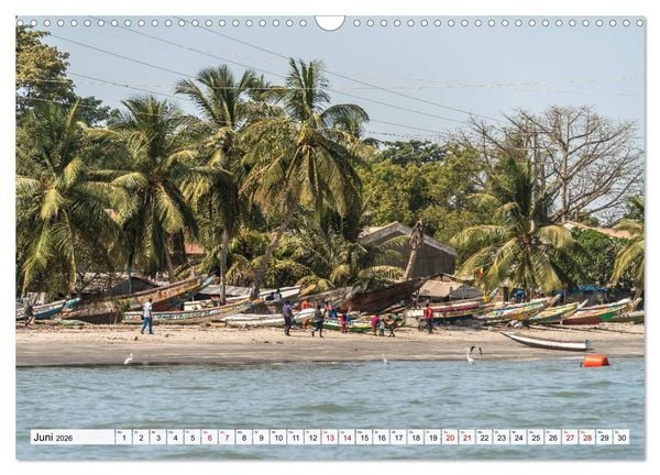 Produktbild: Traumstr&auml;nde in Gambia (Wandkalender 2026 DIN A3 quer), CALVENDO Monatskalender