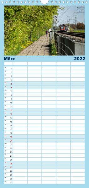 Produktbild: Familienplaner Unterhaching (Wandkalender 2022 , 21 cm x 45 cm, hoch)