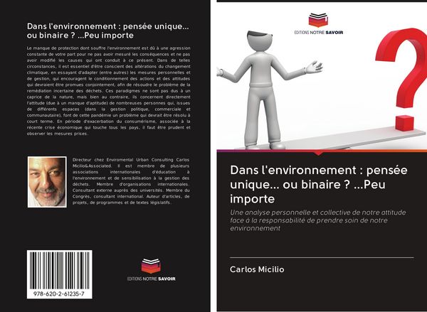 Produktbild: Dans l'environnement : pens&eacute;e unique... ou binaire ? ...Peu importe