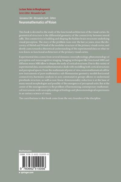 Produktbild: Neuromathematics of Vision