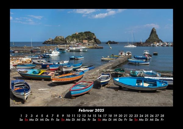 Produktbild: Boote 2025 Fotokalender DIN A3